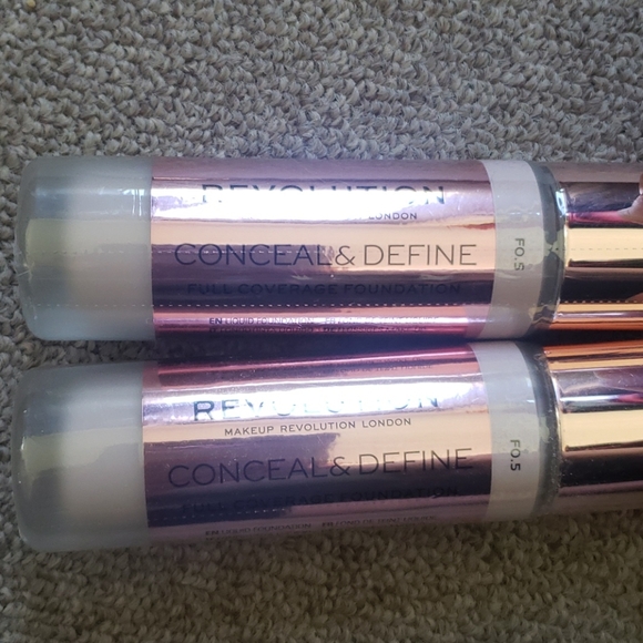 Makeup Revolution Other - 2 Makeup Revolution foundations
